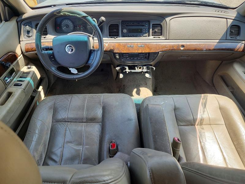 2010 Mercury Grand marquis VIN 2MEBM7FV7AX621701 COPART salvage auction — FRONT END, Oh - Cert Of Title-Salvage, sold $175 on 2026-07-31 (photo 8)