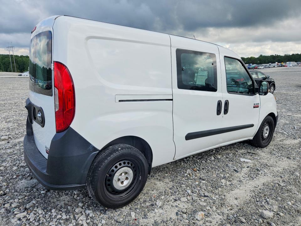 2017 Ram Promaster city VIN ZFBERFAB9H6F48009 COPART salvage auction — FRONT END, Ga - Certificate Of Title, sold $2,450 on 2026-07-20 (photo 3)
