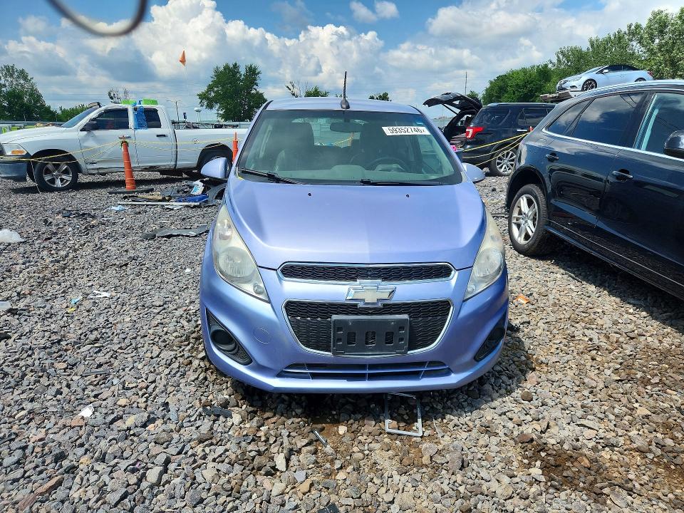 2014 Chevrolet Spark VIN KL8CD6S92EC590331 COPART salvage auction — MECHANICAL, Il - Certificate Of Title, sold $175 on 2026-07-13 (photo 5)