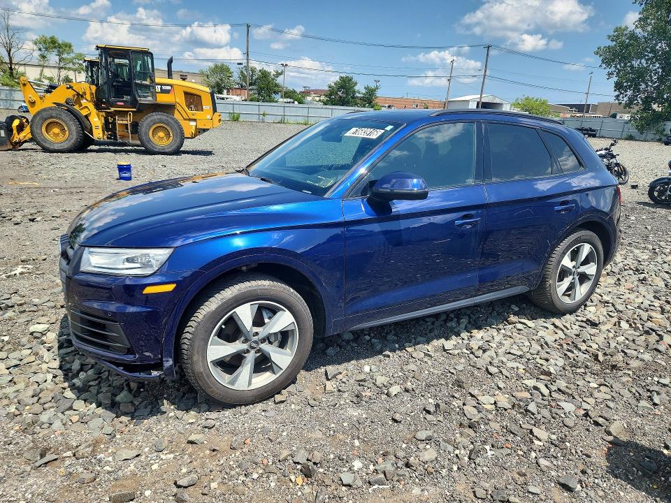 2020 Audi Q5 VIN WA1ANAFY2L2114013 COPART salvage auction — FRONT END, WV - CERTIFICATE OF TITLE, sold $10,200 on 2026-08-24 (photo 1)
