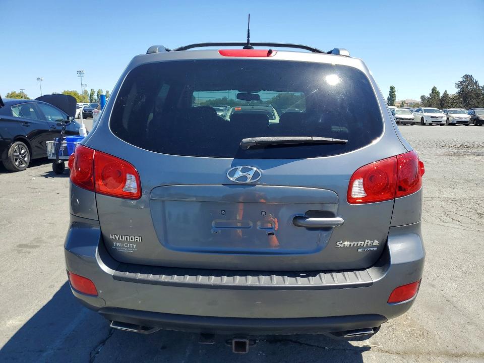 2009 Hyundai Santa fe VIN 5NMSH73E09H276533 COPART salvage auction — MECHANICAL, Nh - Dis/Dlr/Exp Only Clean Title, sold $850 on 2026-07-24 (photo 6)
