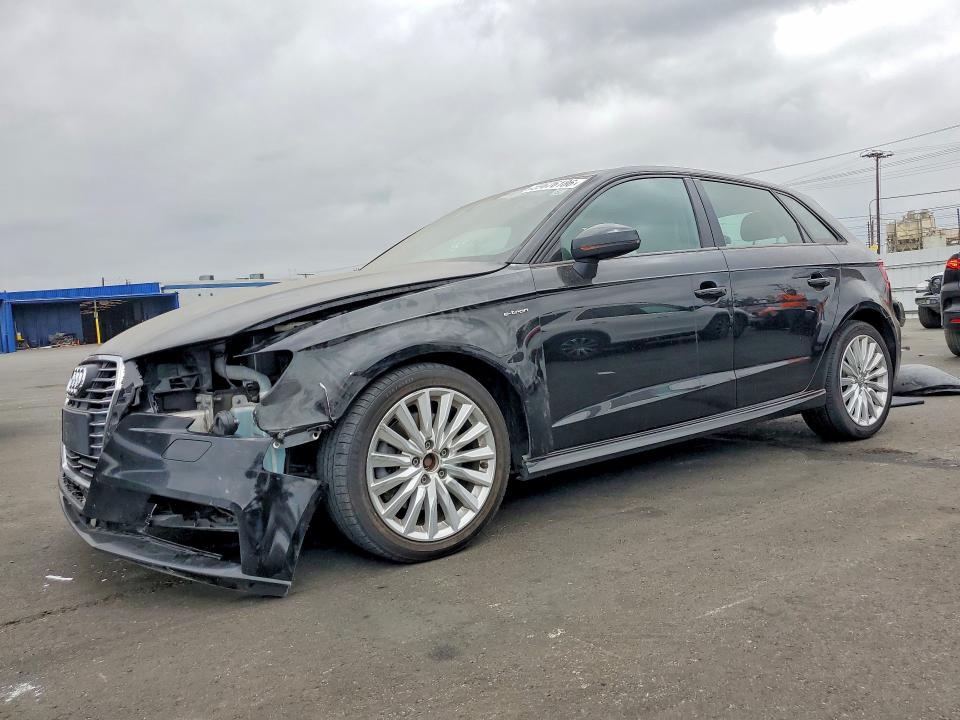 2017 Audi A3 VIN WAUUPBFF5HA046897 COPART salvage auction — FRONT END, Ca - Dis/Dlr/Exp Only Clean Title, sold $750 on 2026-07-11 (photo 1)