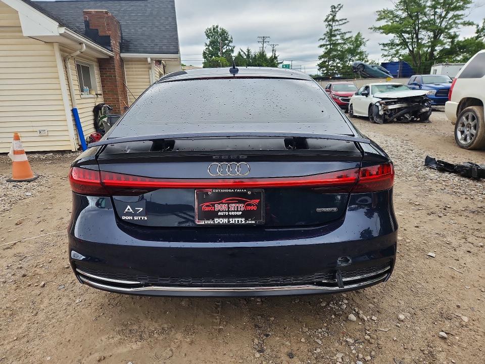 2019 Audi A7 VIN WAUV2AF24KN121731 COPART salvage auction — FRONT END, Oh - Cert Of Title-Salvage, sold $10,000 on 2026-09-23 (photo 6)