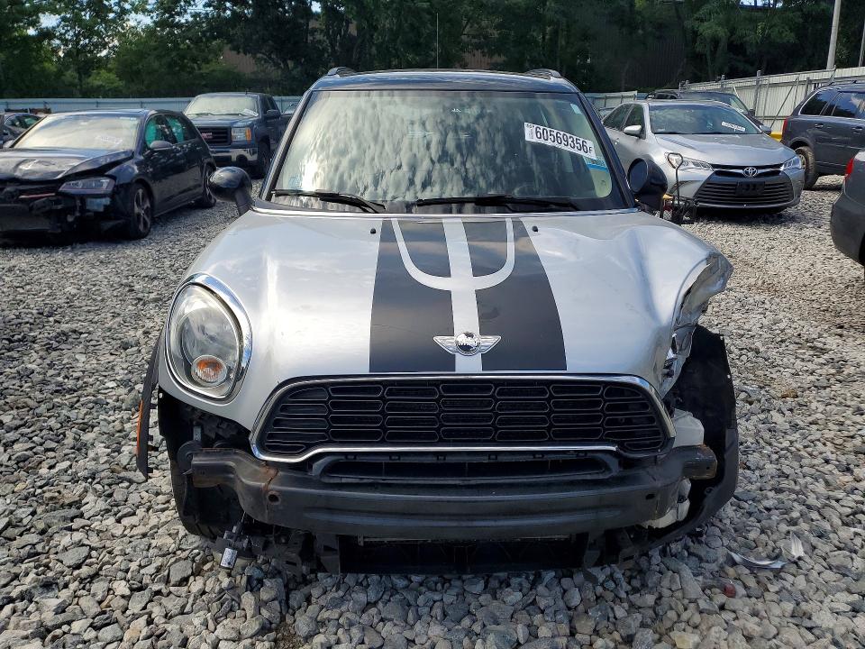 2014 Mini Cooper VIN WMWZC5C53EWP35558 COPART salvage auction — FRONT END, Ma - Cert Of Title-Reconstrctd Coll, sold $400 on 2026-08-14 (photo 5)