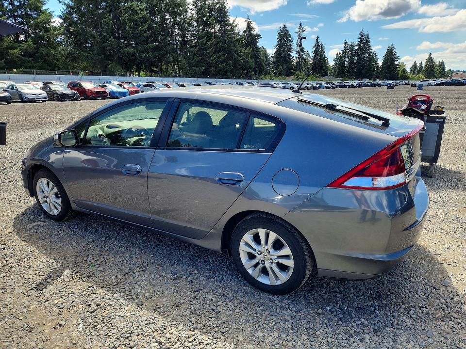 2013 Honda Insight VIN JHMZE2H74DS001831 COPART salvage auction — SIDE, Wa - Bill Of Sale, sold $100 on 2026-07-31 (photo 2)