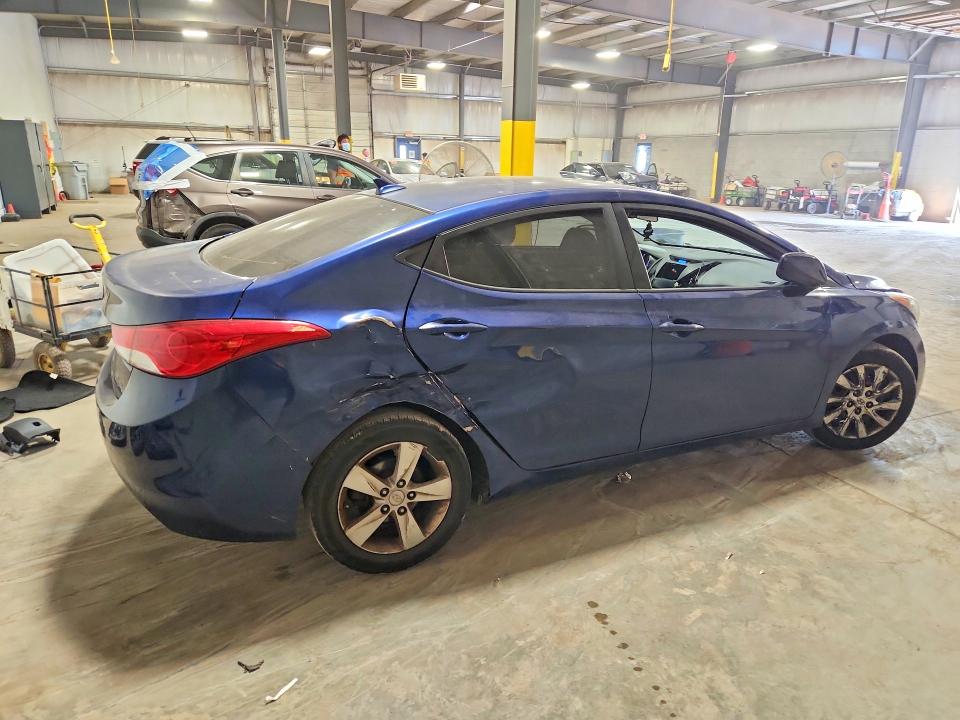 2013 Hyundai Elantra VIN KMHDH4AE9DU565014 COPART salvage auction — SIDE, Pa - Cert Of Title, sold $350 on 2026-07-22 (photo 3)