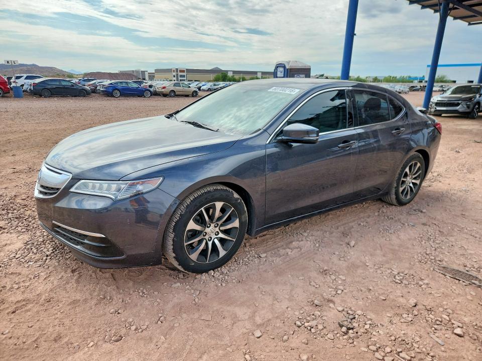 2015 Acura Tlx VIN 19UUB1F32FA010374 COPART salvage auction — REAR END, AZ - CERT OF TITLE - SALVAGE, sold $1,750 on 2026-07-23 (photo 1)