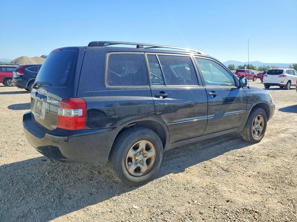 2007 Toyota Highlander VIN JTEEP21AX70202290 COPART salvage auction — MINOR DENT/SCRATCHES, Ca - Dis/Dlr/Exp Only Clean Title, sold $725 on 2026-07-17 (photo 3)