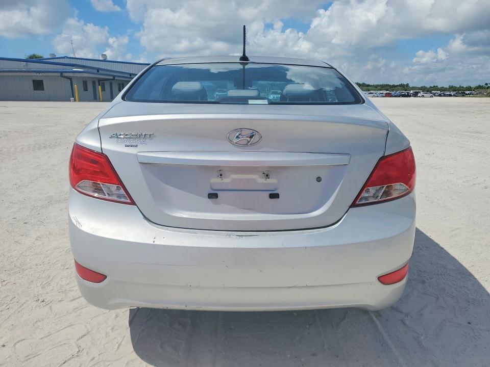 2015 Hyundai Accent VIN KMHCT4AE6FU907449 COPART salvage auction — FRONT END, Fl - Certificate Of Title, sold $725 on 2026-07-22 (photo 6)