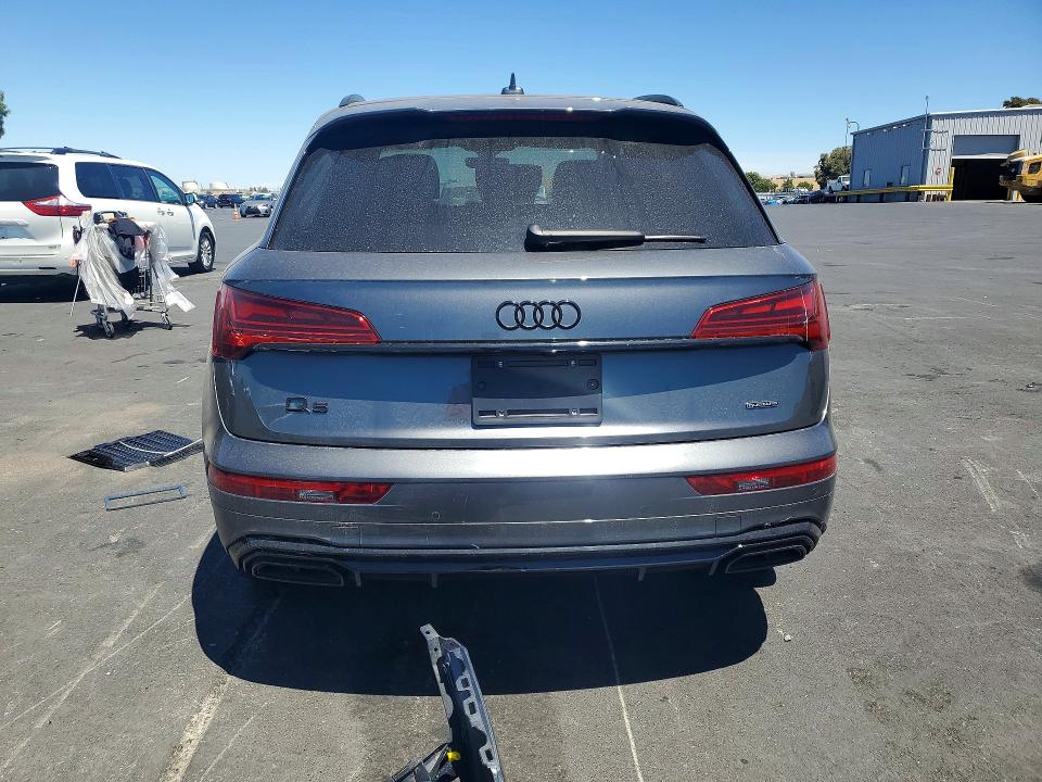 2024 Audi Q5 VIN WA1E2AFY0R2078678 COPART salvage auction — FRONT END, Ca - Salvage Certificate, sold $19,100 on 2026-08-19 (photo 6)