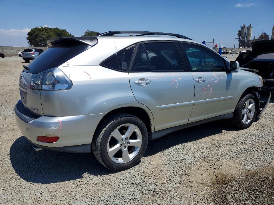 2006 Lexus Rx VIN JTJHA31U060105601 COPART salvage auction — FRONT END, Ca - Salvage Certificate, sold $125 on 2026-07-21 (photo 3)