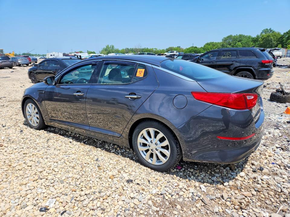 2015 Kia Optima VIN 5XXGN4A76FG492804 COPART salvage auction — WATER/FLOOD, Il - Salvage Cert-Flood, sold $550 on 2026-07-31 (photo 2)