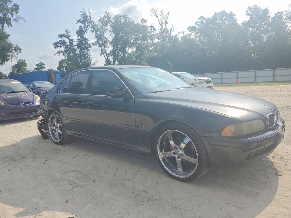 2002 BMW 5 series VIN WBADT43402GY41628 COPART salvage auction — REAR END, Fl - Cert Of Title Slvg Rebuildable, sold $375 on 2026-08-11 (photo 4)