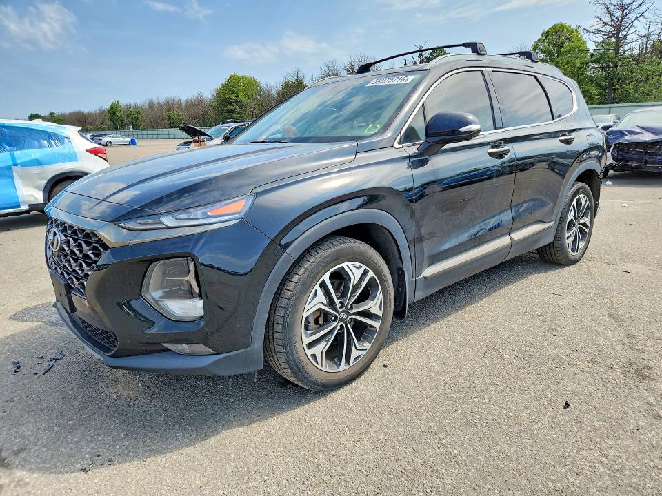 2020 Hyundai Santa fe VIN 5NMS5CAA0LH255612 — COPART salvage auction photo