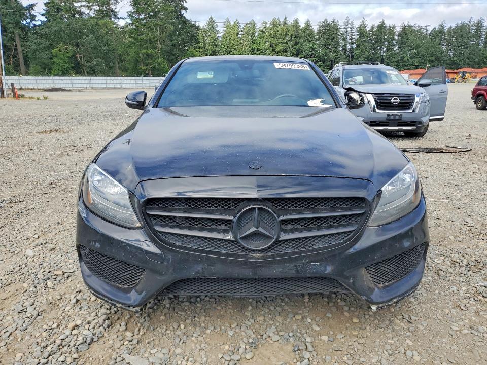 2018 Mercedes-benz C-klasse VIN WDDWF4JB5JR409663 COPART salvage auction — REAR END, Wa - Bill Of Sale, sold $6,300 on 2026-07-07 (photo 5)