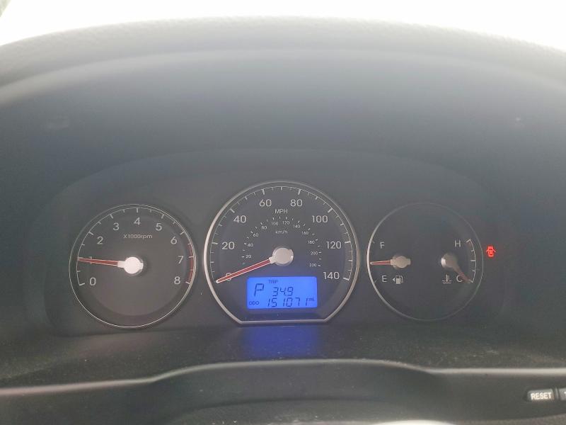 2011 Hyundai Santa fe VIN 5XYZG3AB5BG036705 COPART salvage auction — REAR END, NC - DEALER ONLY CLEAN TITLE, sold $1,700 on 2026-07-16 (photo 9)