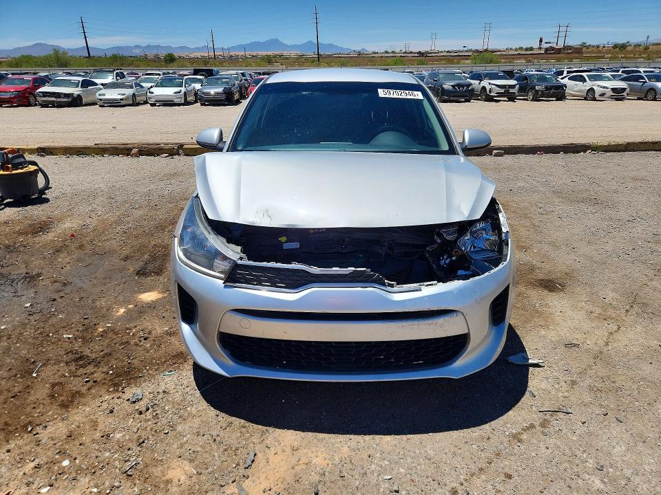 2019 Kia Rio VIN 3KPA24AB5KE206981 COPART salvage auction — FRONT END, Az - Cert Of Title - Salvage, sold $2,900 on 2026-07-10 (photo 5)