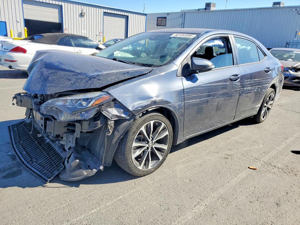 2019 Toyota Corolla VIN 5YFBURHE8KP862313 COPART salvage auction — FRONT END, Ca - Salvage Certificate, sold $2,050 on 2026-07-24 (photo 1)