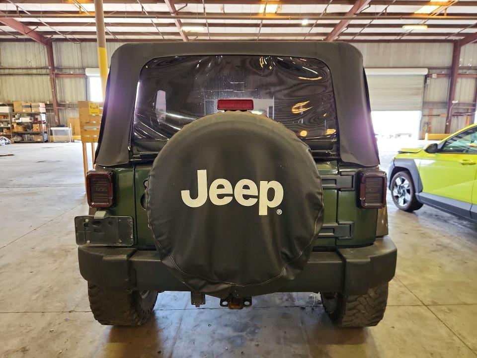 2007 Jeep Wrangler / VIN 1J4GA59157L149737 COPART salvage auction — MECHANICAL, Wv - Certificate Of Title (P), sold $3,550 on 2026-07-27 (photo 6)