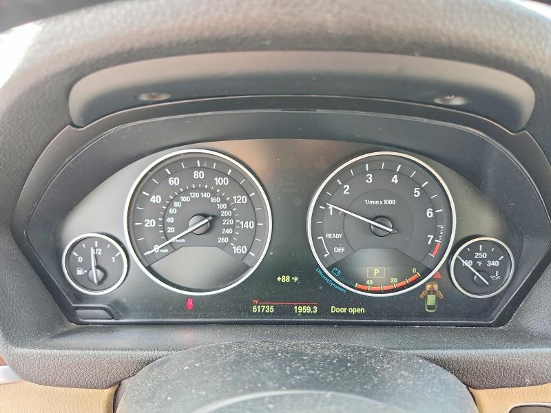 2015 BMW 4er VIN WBA4C9C59FD330965 COPART salvage auction — FRONT END, Nc - Salvage Certificate Of Title, sold $2,000 on 2026-08-17 (photo 9)