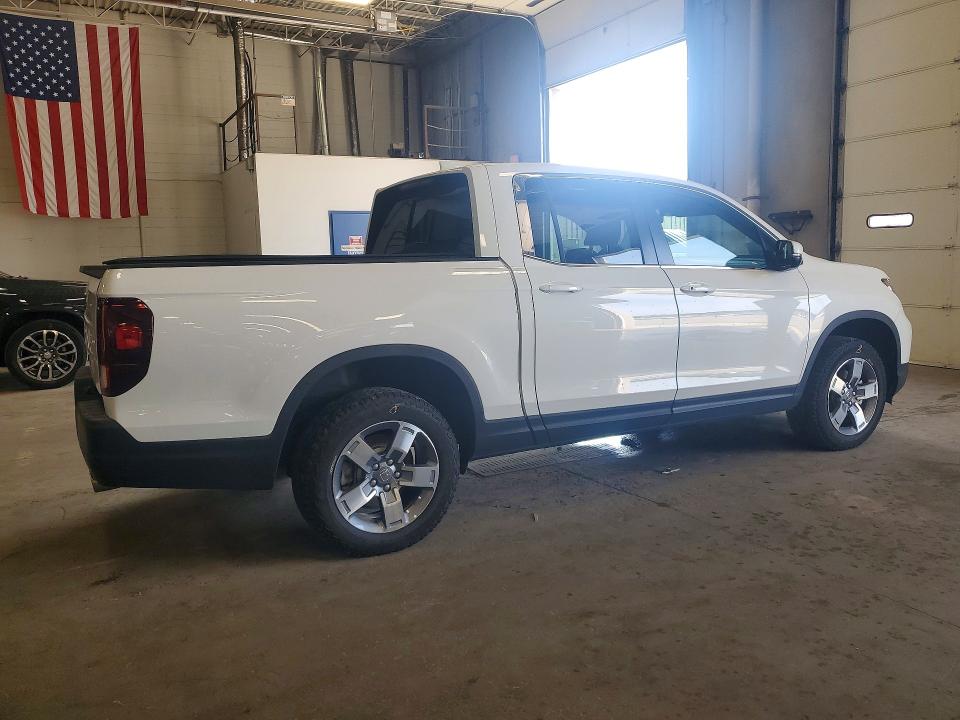2025 Honda Ridgeline VIN 5FPYK3F54SB048405 COPART salvage auction — FRONT END, Mn - Cert Of Title-Salvage, sold $7,500 on 2026-07-28 (photo 3)