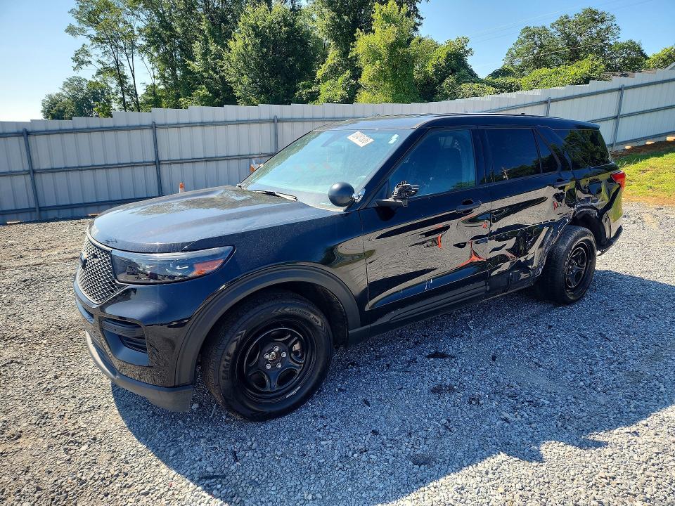 2023 Ford Explorer VIN 1FM5K8AB0PGB84593 COPART salvage auction — SIDE, Nc - Dealer Only Clean Title, sold $3,350 on 2026-07-23 (photo 1)