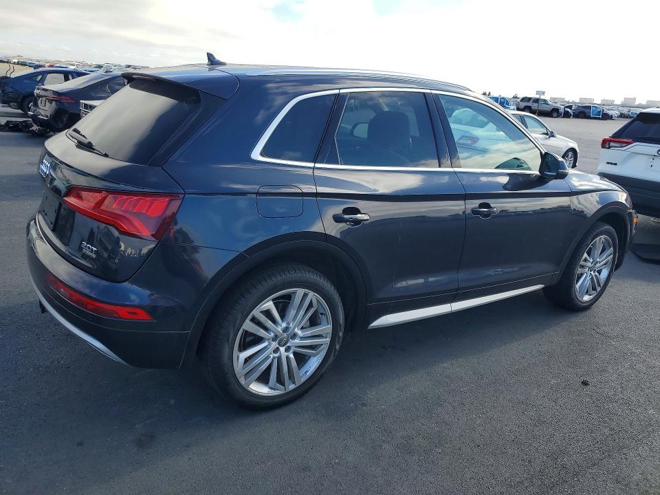 2018 Audi VIN WA1BNAFY8J2100747 COPART salvage auction — FRONT END, Ca - Salvage Certificate, sold $8,300 on 2026-07-15 (photo 3)