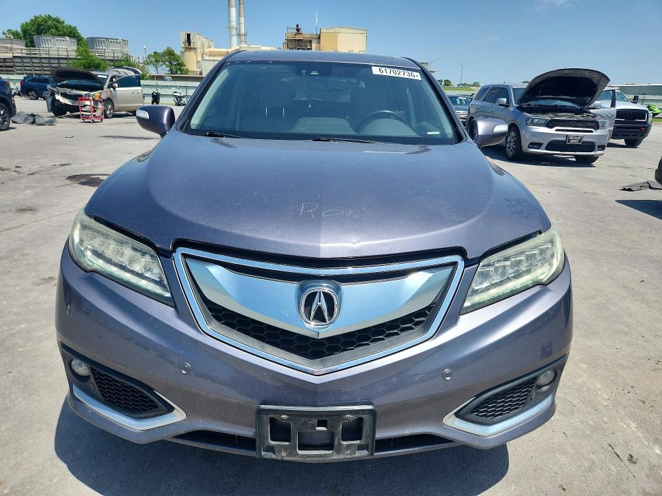 2017 Acura Rdx VIN 5J8TB4H76HL026209 COPART salvage auction — HAIL, Ok - Certificate Of Title, sold $850 on 2026-07-24 (photo 5)