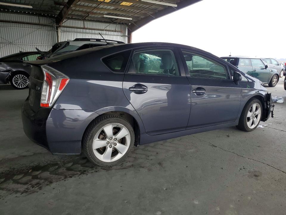 2014 Toyota Prius VIN JTDKN3DU8E1792019 COPART salvage auction — FRONT END, Ca - Salvage Certificate, sold $2,350 on 2026-07-16 (photo 3)