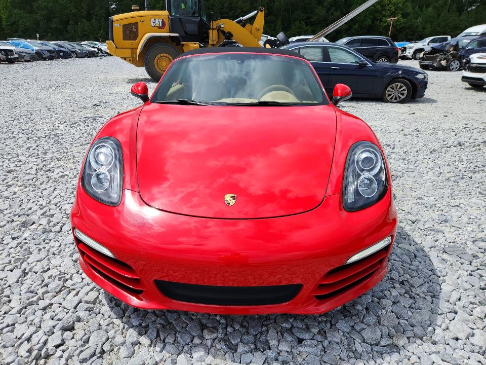2013 Porsche Boxster VIN WP0CA2A88DS114235 COPART salvage auction — REAR END, Ga - Cert Of Title-Salvage, sold $18,600 on 2026-08-25 (photo 5)