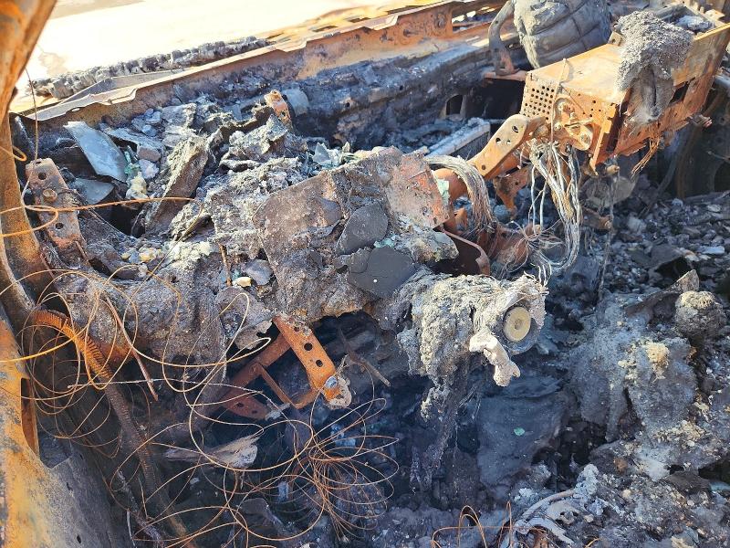 2024 Toyota Corolla VIN 5YFB4MDE7RP149678 COPART salvage auction — BURN, IN - BILL OF SALE - PARTS ONLY, sold $60 on 2026-07-27 (photo 9)