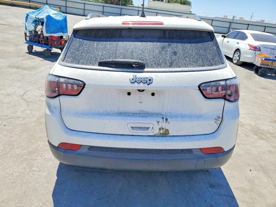 2017 Jeep Compass VIN 3C4NJCBB2HT629454 COPART salvage auction — FRONT END, Ca - Salvage Certificate, sold $275 on 2026-07-24 (photo 6)