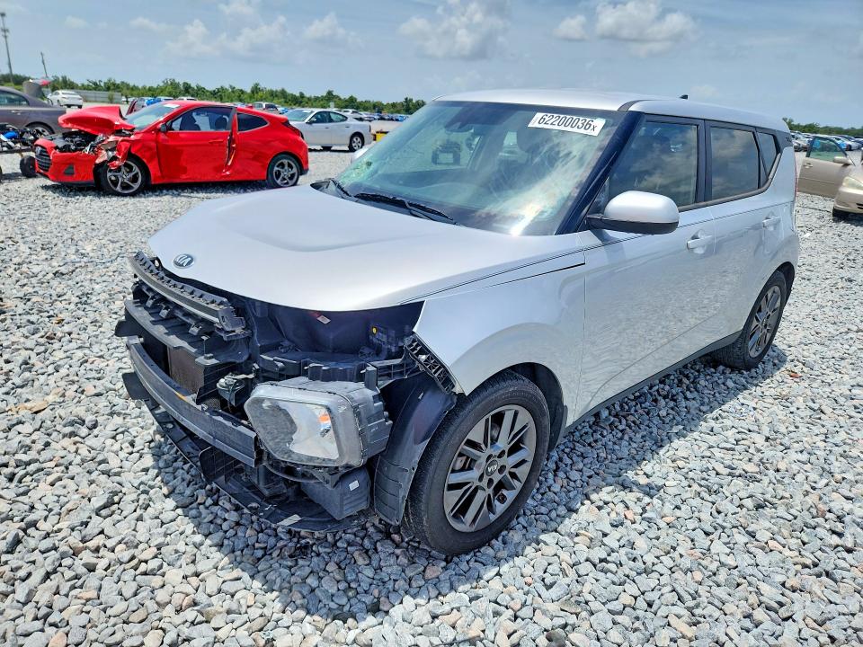 2021 Kia Soul VIN KNDJ23AU0M7794822 COPART salvage auction — FRONT END, Fl - Cert Of Title Slvg Rebuildable, sold $1,700 on 2026-07-28 (photo 1)