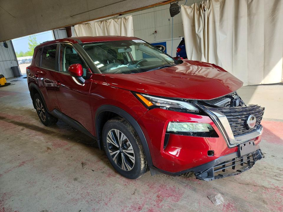 2023 Nissan Rogue VIN JN8BT3BB8PW210924 COPART salvage auction — FRONT END, NY - CERT OF TITLE-SALVAGE (P), sold $2,150 on 2026-07-08 (photo 4)