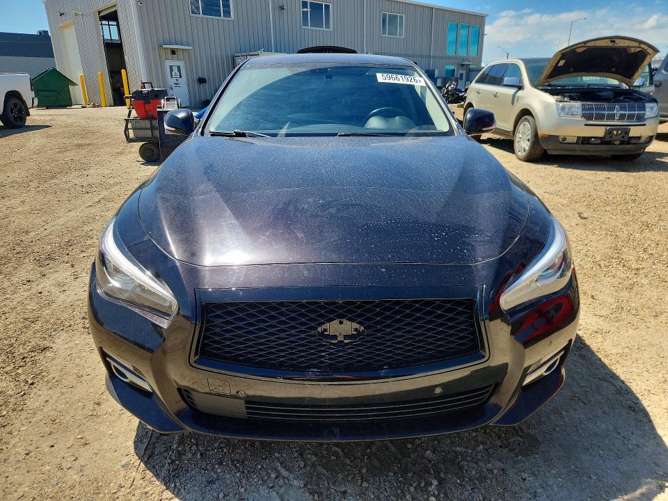 2016 Infiniti VIN JN1EV7AR8GM341844 COPART salvage auction — MECHANICAL, Ab - Bos - Active, sold $1,250 on 2026-07-09 (photo 5)