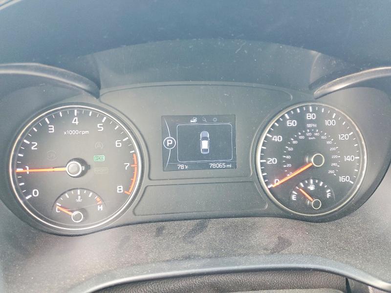 2017 Kia Optima VIN 5XXGT4L3XHG174946 COPART salvage auction — SIDE, Ca - Salvage Certificate, sold $900 on 2026-07-24 (photo 9)