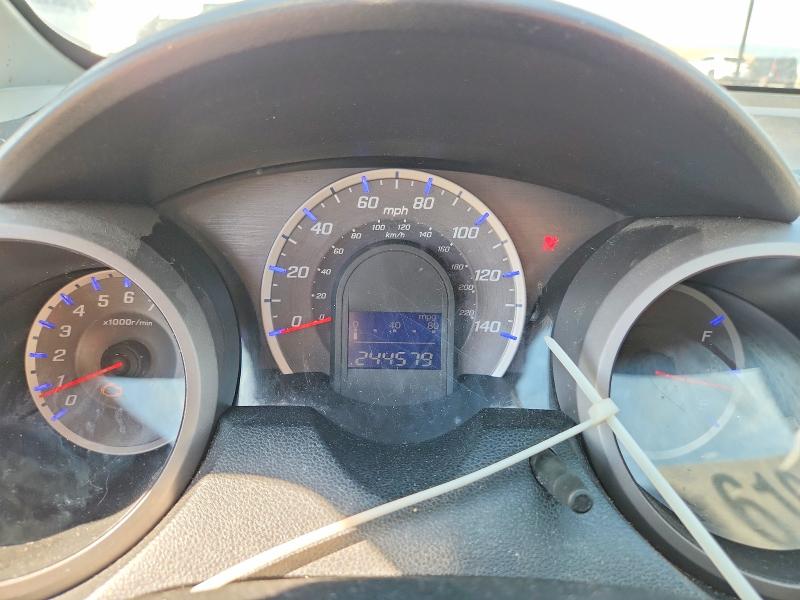 2009 Honda Fit VIN JHMGE88239S070080 COPART salvage auction — MECHANICAL, Ut - Certificate Of Title, sold $650 on 2026-07-31 (photo 9)