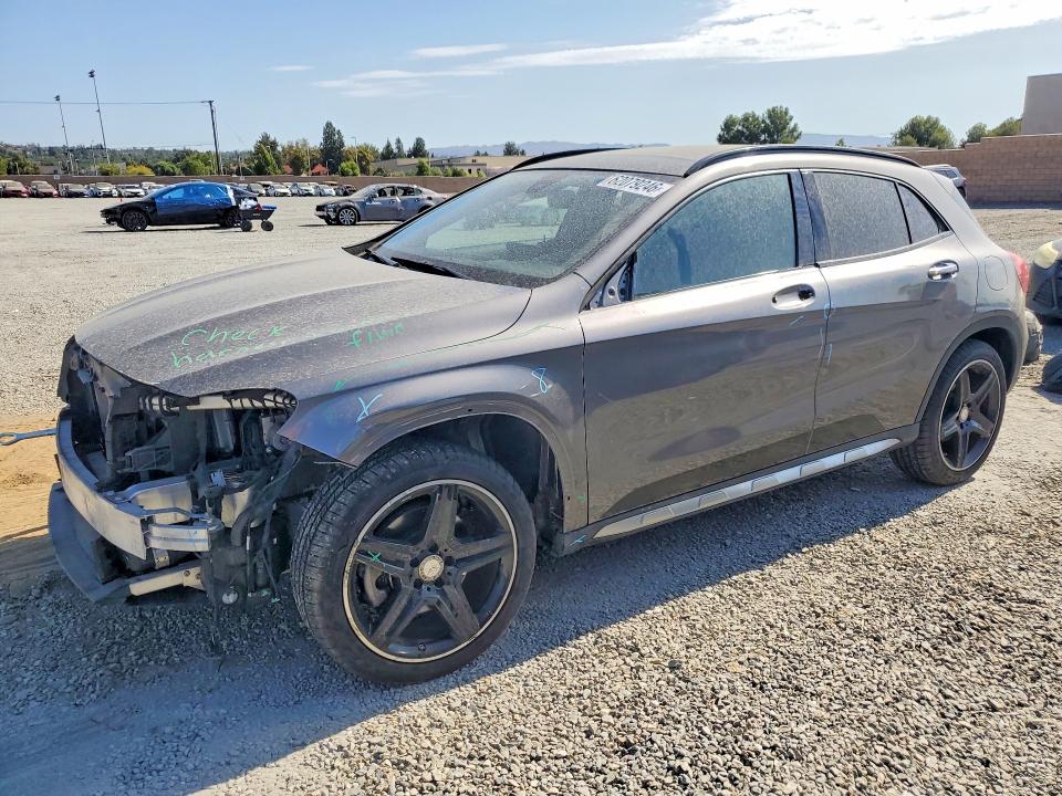 2017 Mercedes-benz VIN WDCTG4EB3HJ285089 COPART salvage auction — FRONT END, Ca - Salvage Certificate, sold $3,350 on 2026-08-05 (photo 1)