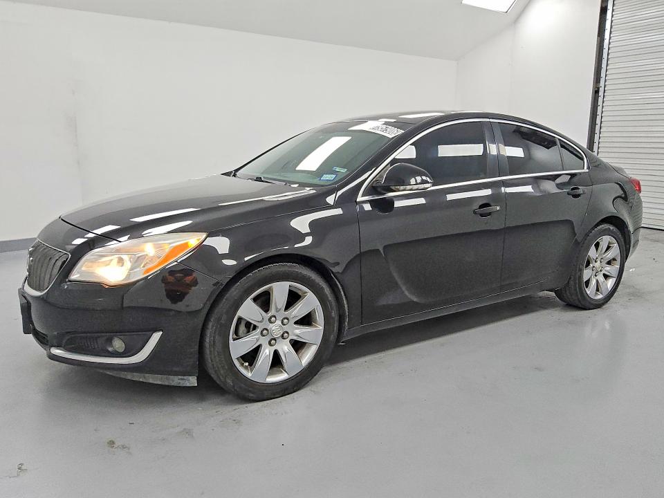 2016 Buick Regal VIN 2G4GK5EX6G9112700 COPART salvage auction — MINOR DENT/SCRATCHES, TX - CERTIFICATE OF TITLE, sold $1,000 on 2026-09-17 (photo 1)