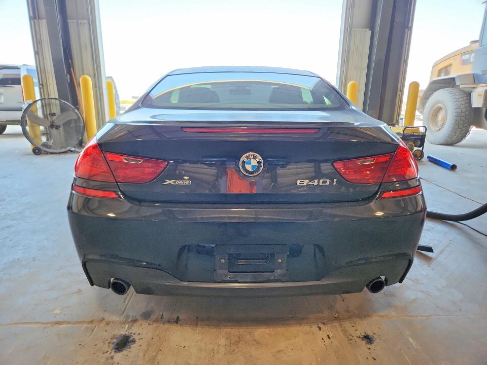 2015 BMW 6er VIN WBALY1C51FDZ73552 COPART salvage auction — HAIL, Ne - Cert Of Title-Salvage, sold $4,000 on 2026-07-28 (photo 6)