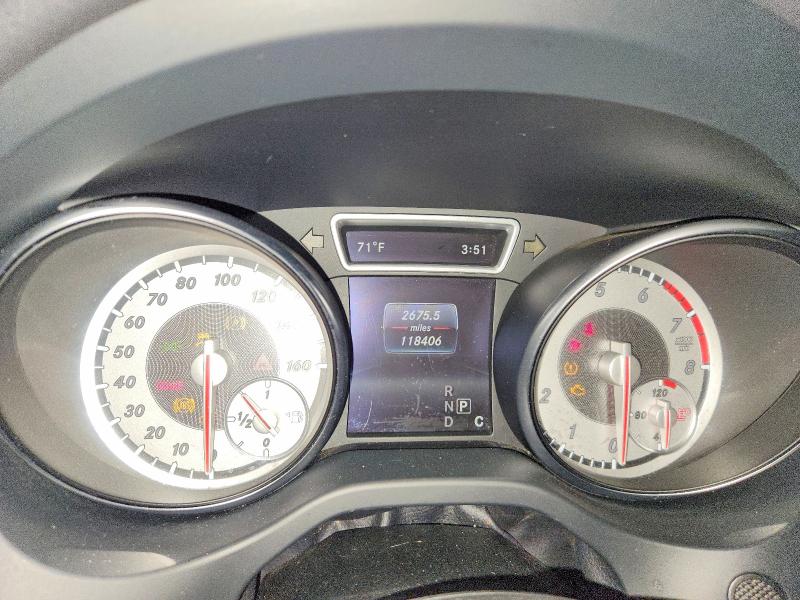 2016 Mercedes-benz Gla-klasse VIN WDCTG4EB9GJ204563 COPART salvage auction — FRONT END, Salvage Title, sold $725 on 2026-08-12 (photo 9)