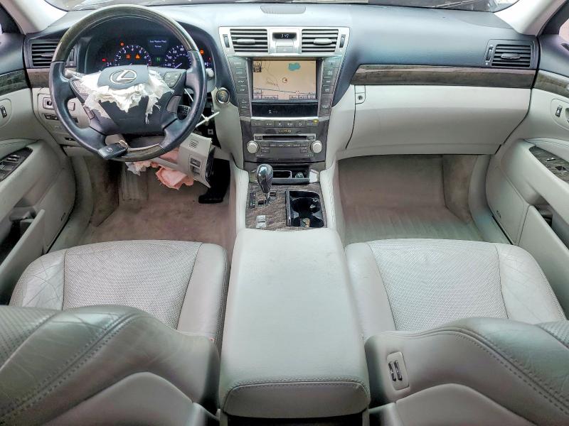 2011 Lexus Ls 460 VIN JTHCL5EF0B5009672 COPART salvage auction — FRONT END, NY - MV-907A SALVAGE CERTIFICATE, sold $525 on 2026-07-28 (photo 8)