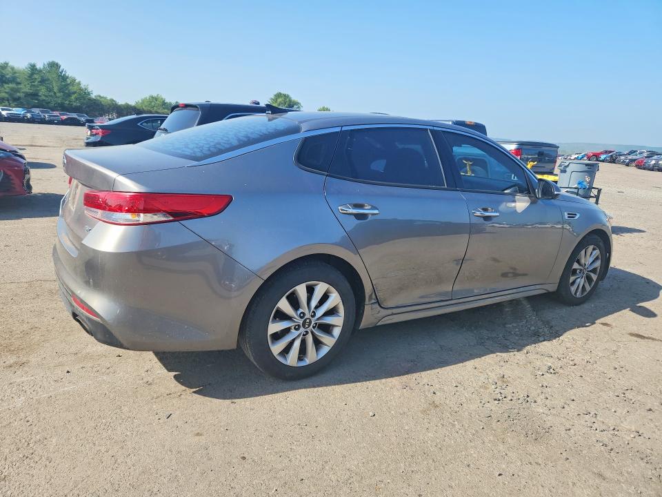2016 Kia Optima VIN 5XXGU4L39GG007442 COPART salvage auction — FRONT END, Pa - Cert Of Title, sold $2,000 on 2026-07-07 (photo 3)