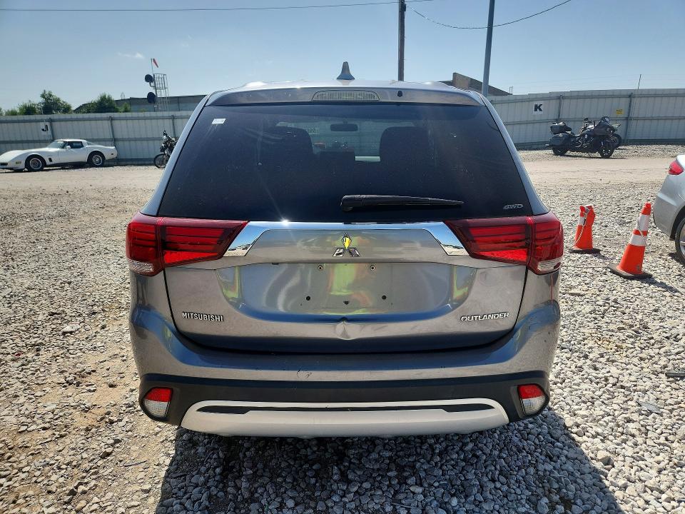 2019 Mitsubishi Outlander VIN JA4AZ3A36KZ003420 COPART salvage auction — REAR END, Oh - Certificate Of Title (P), sold $3,300 on 2026-07-14 (photo 6)