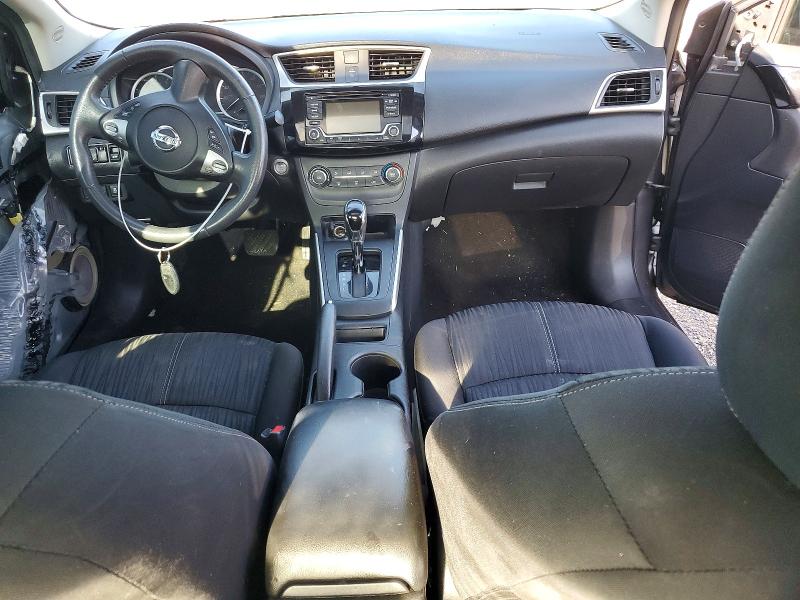 2017 Nissan Sentra VIN 3N1AB7AP8HY357708 COPART salvage auction — FRONT END, TX - CERTIFICATE OF TITLE, sold $375 on 2026-08-03 (photo 8)