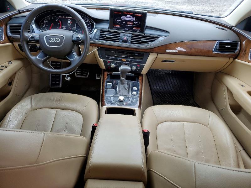 2013 Audi A7 VIN WAUYGAFC7DN083051 COPART salvage auction — FRONT END, Mi - Certificate Of Title, sold $2,000 on 2026-07-10 (photo 8)