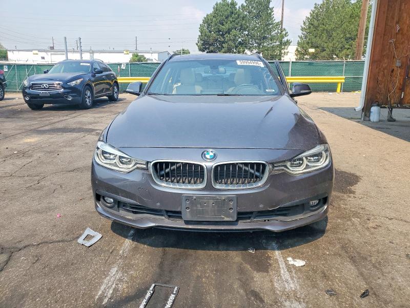 2017 BMW 3 series VIN WBA8K3C52HK678557 COPART salvage auction — SIDE, Ca - Salvage Certificate, sold $325 on 2026-07-30 (photo 5)
