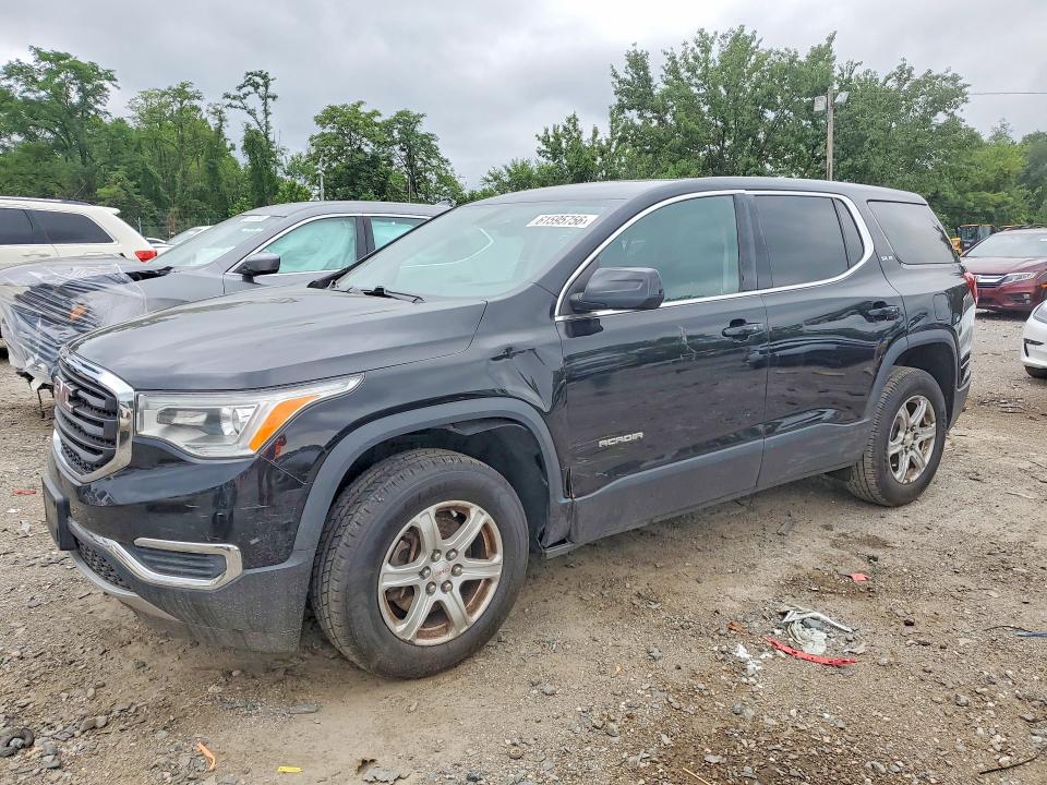 2017 Gmc Acadia VIN 1GKKNKLA1HZ149314 COPART salvage auction — MECHANICAL, WV - CERTIFICATE OF TITLE, sold $4,500 on 2026-07-28 (photo 1)