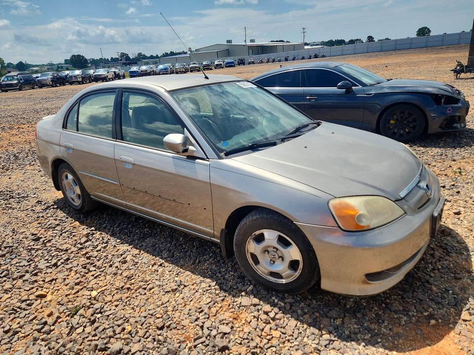 2003 Honda Civic hybrid VIN JHMES96603S019381 COPART salvage auction — MECHANICAL, MO - CERTIFICATE OF TITLE, sold $100 on 2026-07-08 (photo 4)
