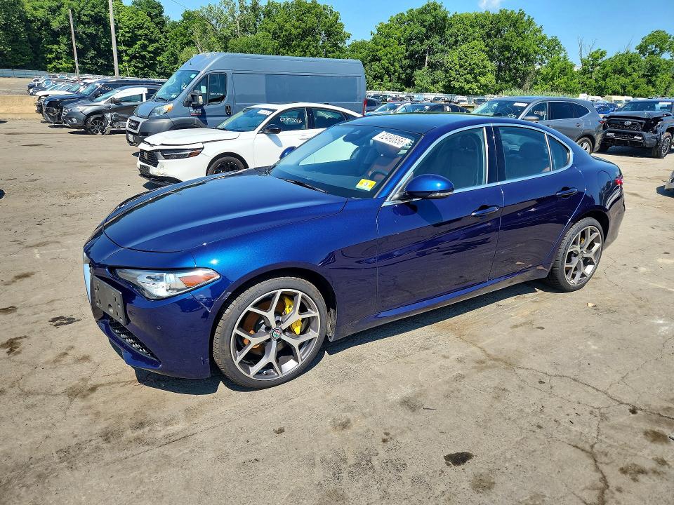 2020 Alfa romeo Giulia VIN ZARFANBNXL7638545 — COPART salvage auction photo